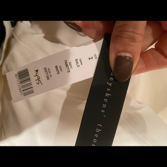 Theyskens Theory Sialo White Skirt (Various Sizes) NWT - Picture 8 of 10